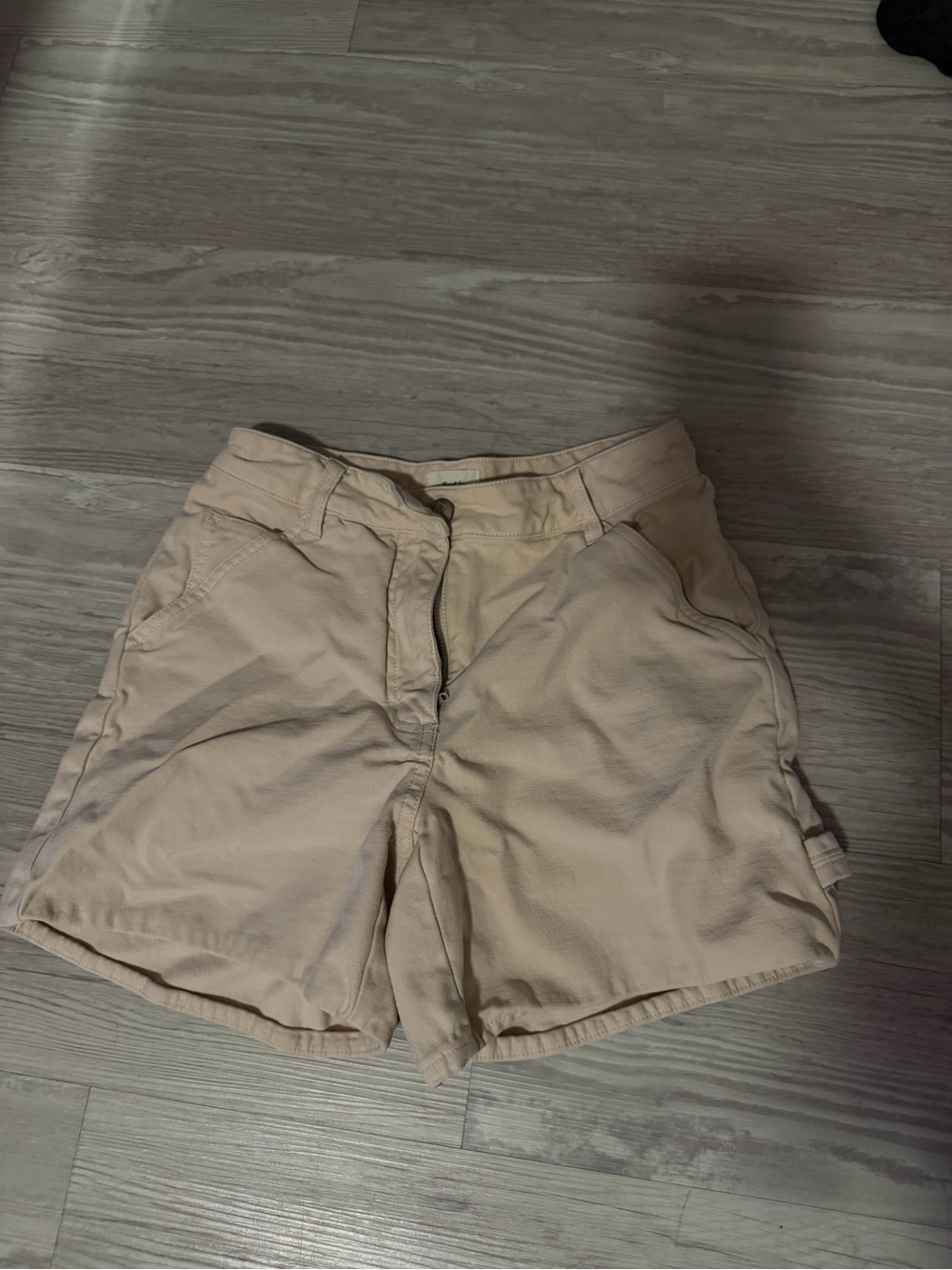 Aritzia Women's Beige Cargo Shorts